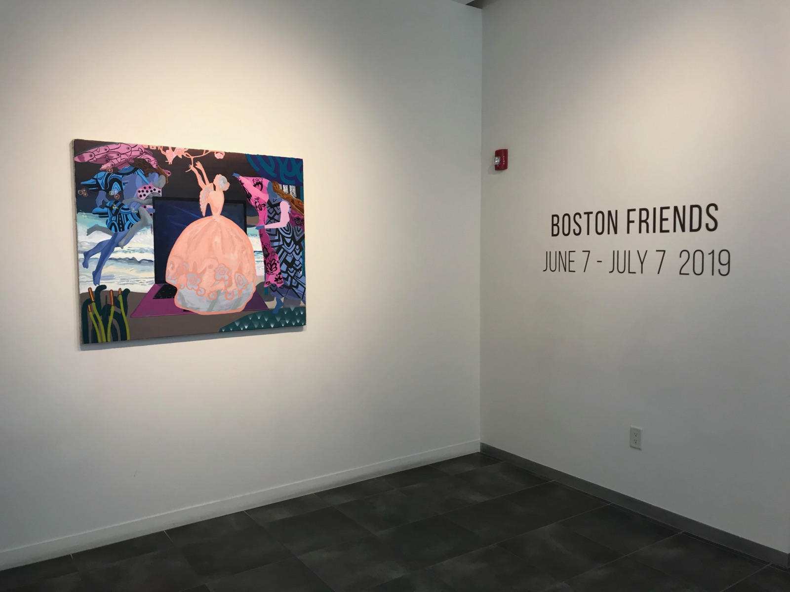 Boston Friends — installation view, Adelson Galleries Boston