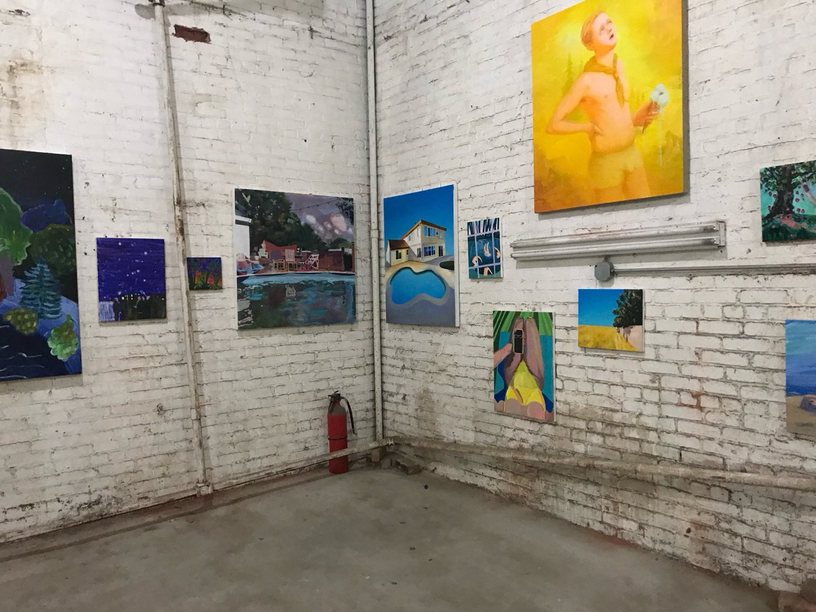 SPF 32 — installation view, The William Ulmer Brewery